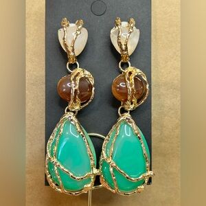 14K Gold Plated - Stainless Steel Post
These Have A Little Weight to Them